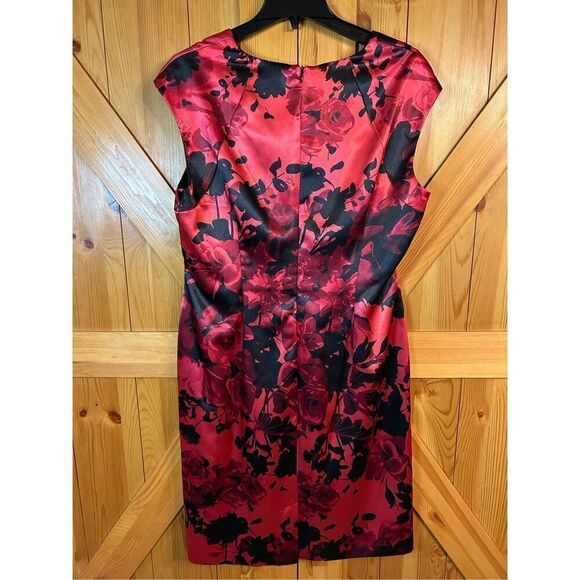 Connected Sleeveless Printed Sheath Dress Size 16 (4996) - Picture 7 of 7